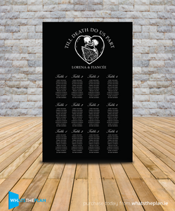Death do us part seating plan