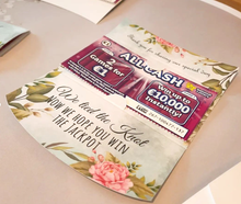 All Cash Wedding Favour Card