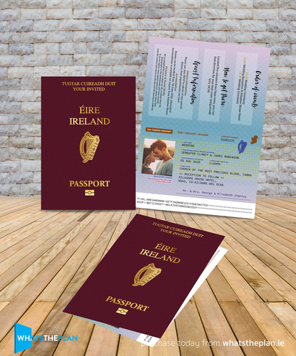 Traditional Wedding Passport